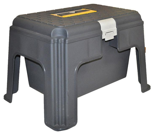 EDCO STEP STOOL WITH STORAGE COMPARTMENT – Access cleaning