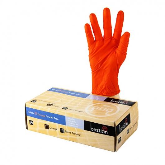 Bastion Nitrile Orange P/F XX-Large